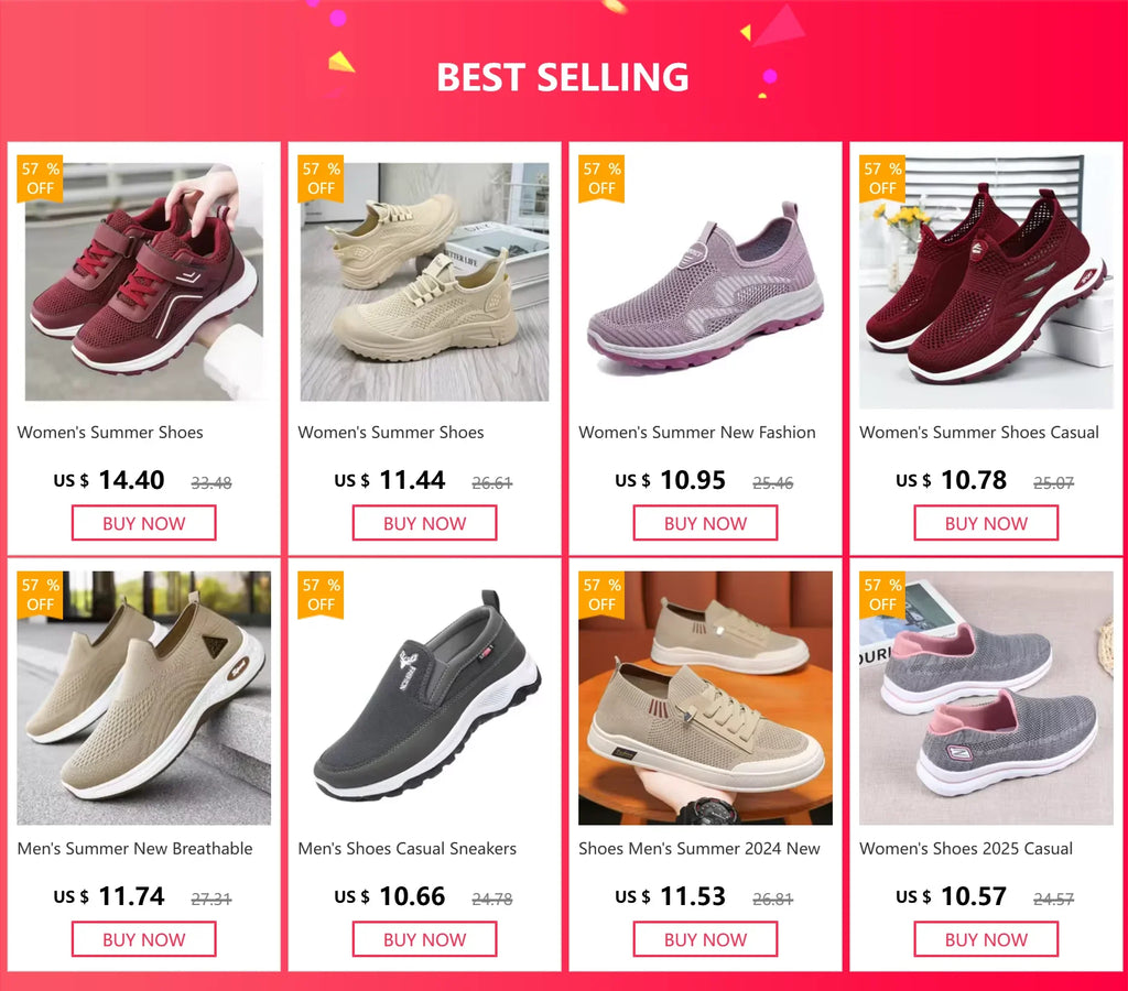 Men Running Hiking Sneakers Breathable Orthopedic Travel Plimsolls Slip On Comfortable for Outdoor Activity Hiking Walking