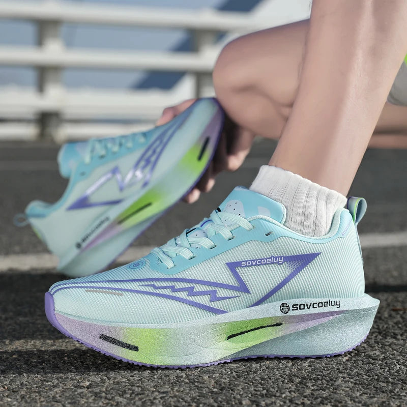 New Four-Season Versatile Non-Slip Shock-Absorbing Technology Carbon Plate Sports Casual Shoes Running Shoes Fitness Shoes Unise