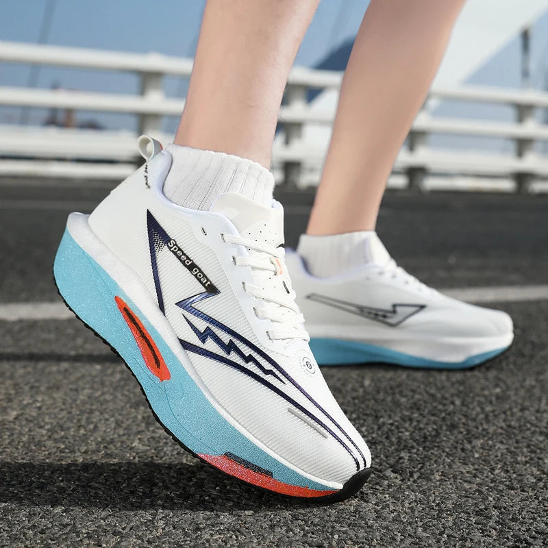 New Four-Season Versatile Non-Slip Shock-Absorbing Technology Carbon Plate Sports Casual Shoes Running Shoes Fitness Shoes Unise